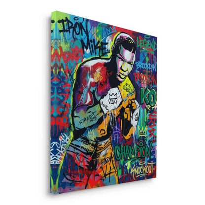 Tyson Graffiti Pop Art - Canvas