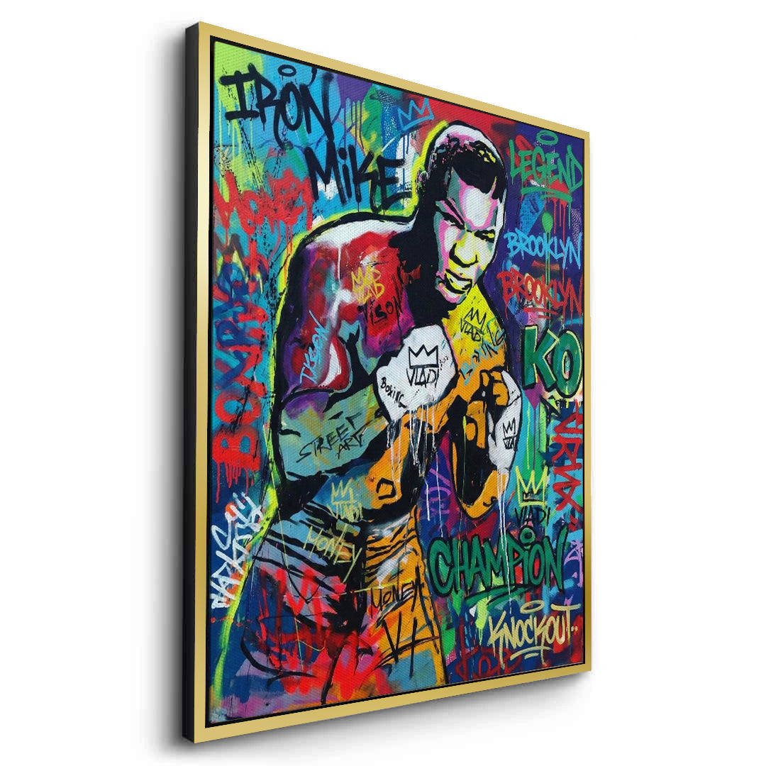 2Tyson Graffiti Pop Art - Canvas