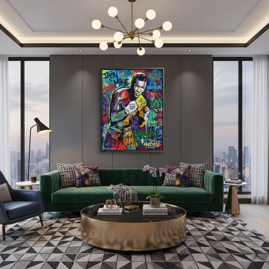 2Tyson Graffiti Pop Art - Canvas