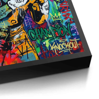 Tyson Graffiti Pop Art - Fine Art