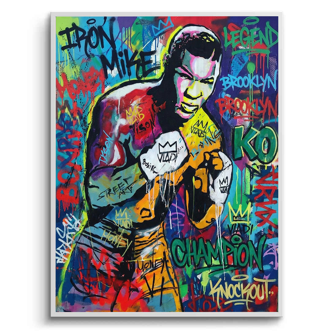 2Tyson Graffiti Pop Art - Fine Art