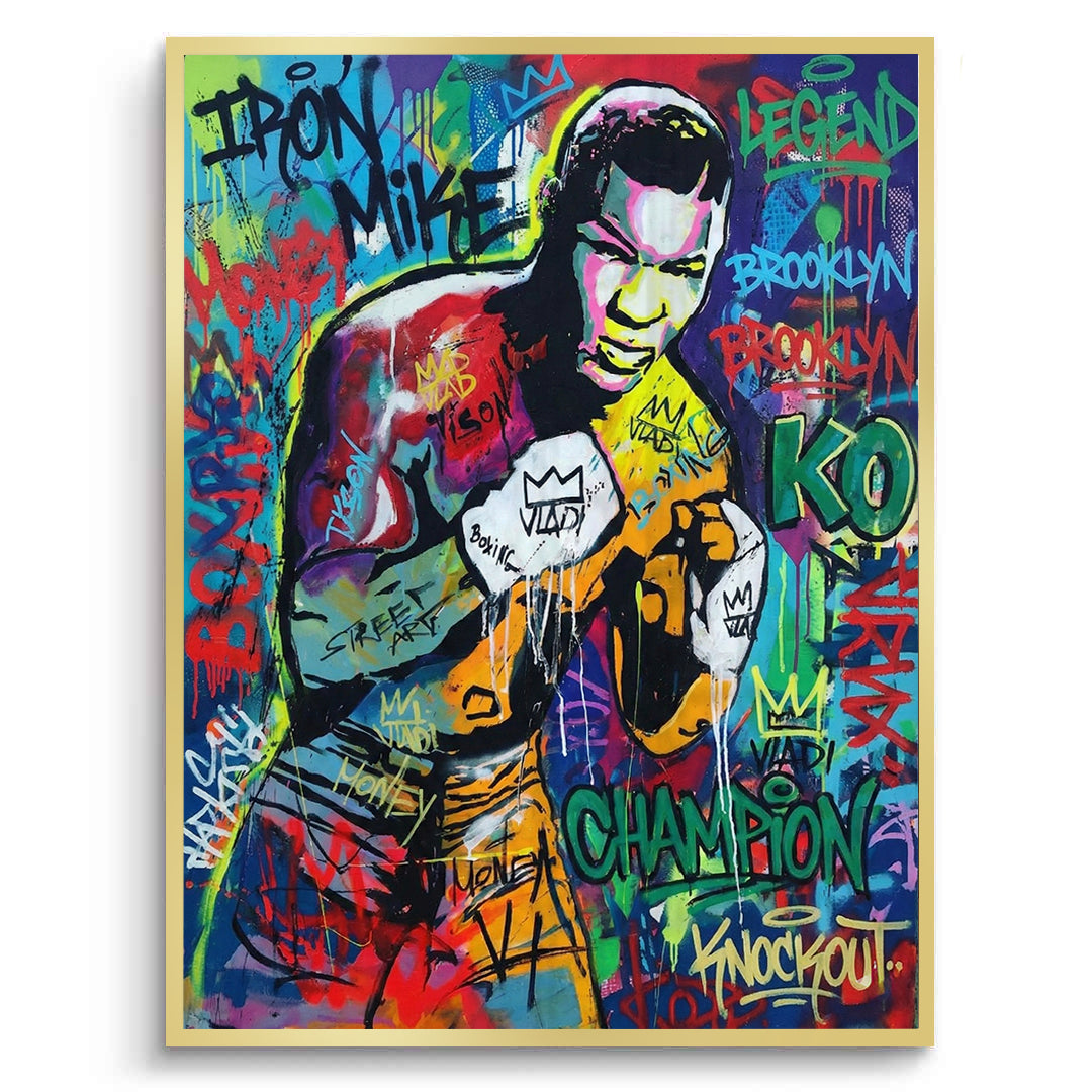 2Tyson Graffiti Pop Art - Fine Art