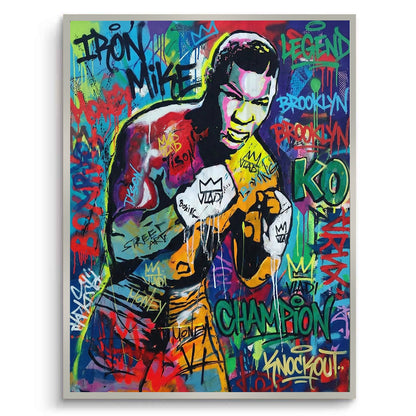 Tyson Graffiti Pop Art - Fine Art