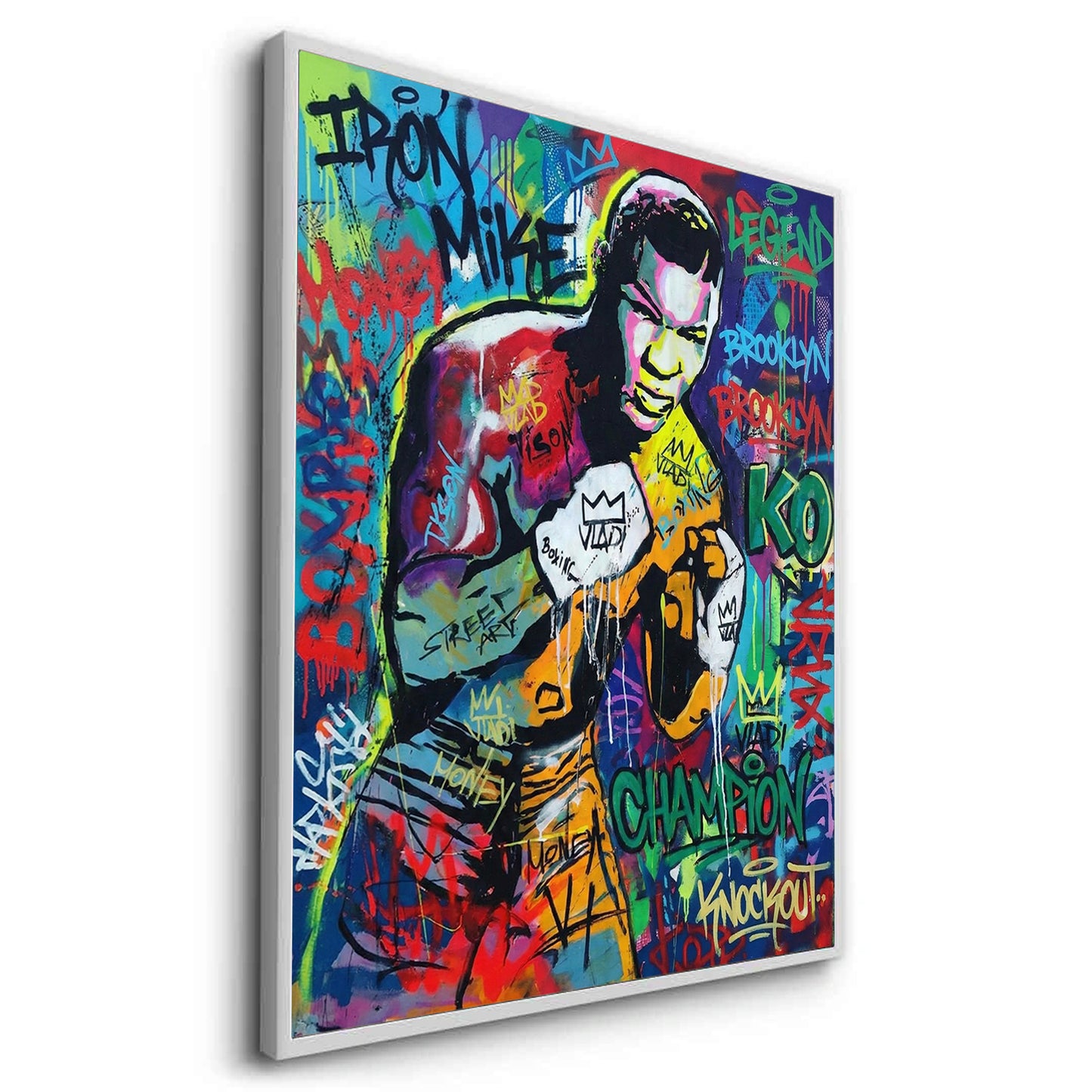 2Tyson Graffiti Pop Art - Fine Art