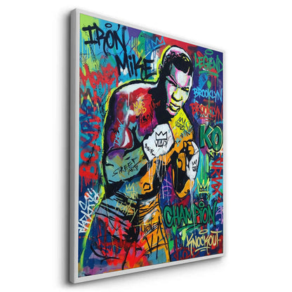 Tyson Graffiti Pop Art - Fine Art