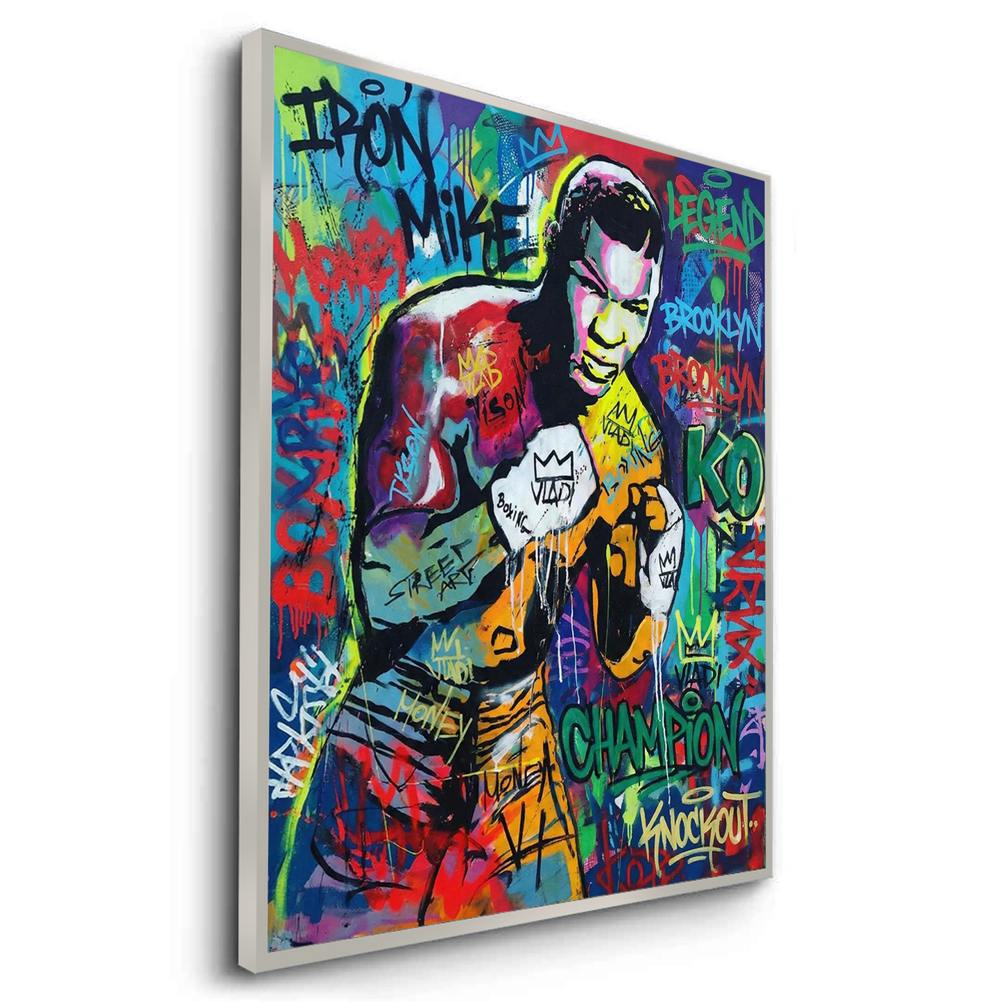 2Tyson Graffiti Pop Art - Fine Art