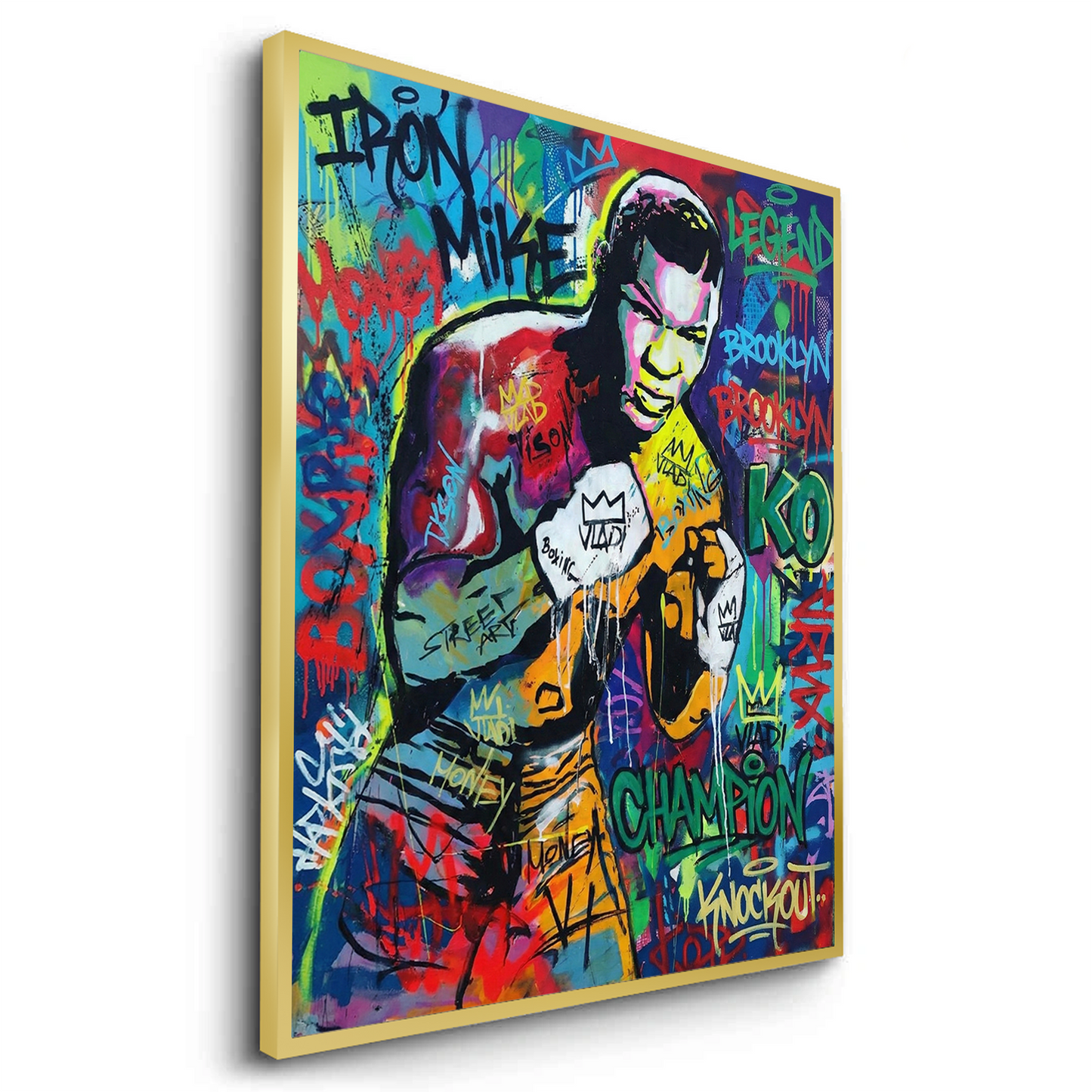 2Tyson Graffiti Pop Art - Fine Art