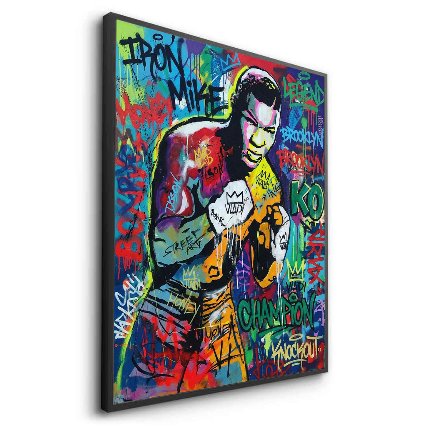 2Tyson Graffiti Pop Art - Fine Art