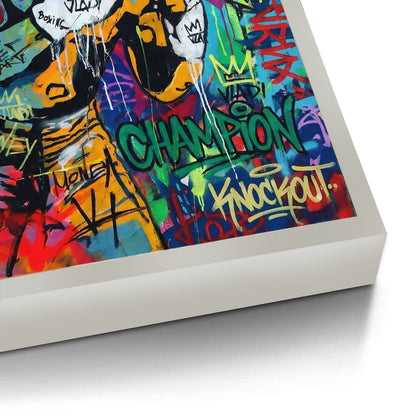 Tyson Graffiti Pop Art - Fine Art