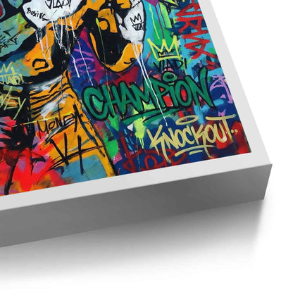 Tyson Graffiti Pop Art - Fine Art