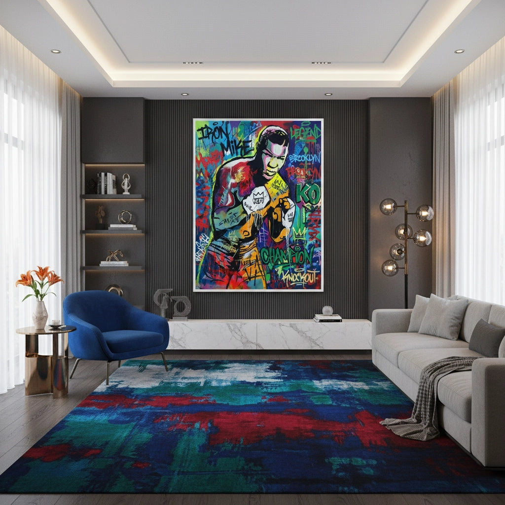 2Tyson Graffiti Pop Art - Fine Art