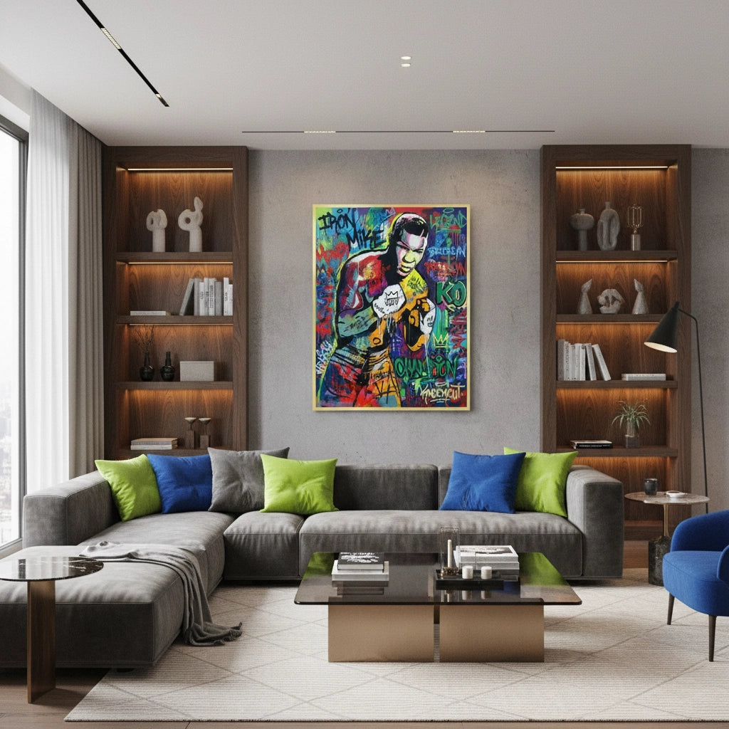 2Tyson Graffiti Pop Art - Fine Art