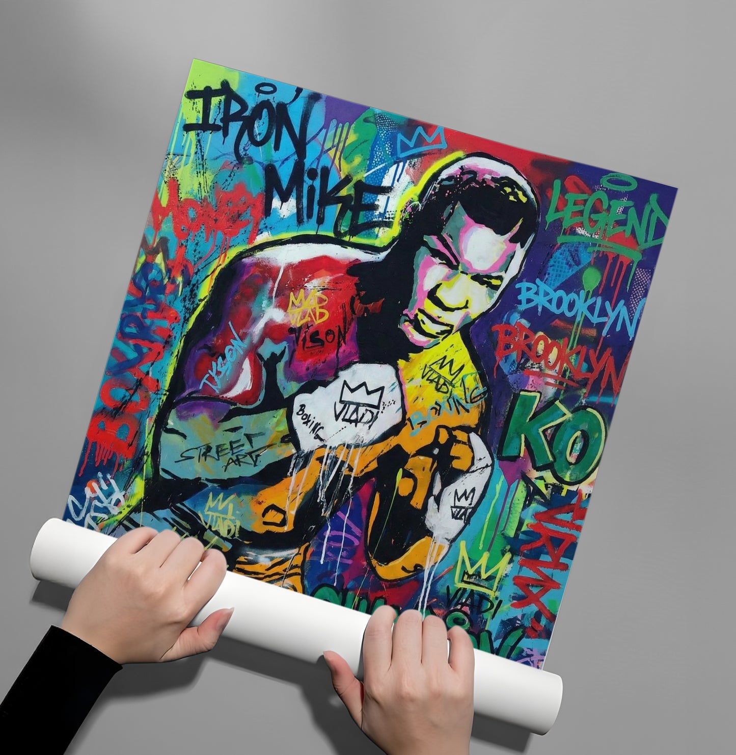 2Tyson Graffiti Pop Art - Poster