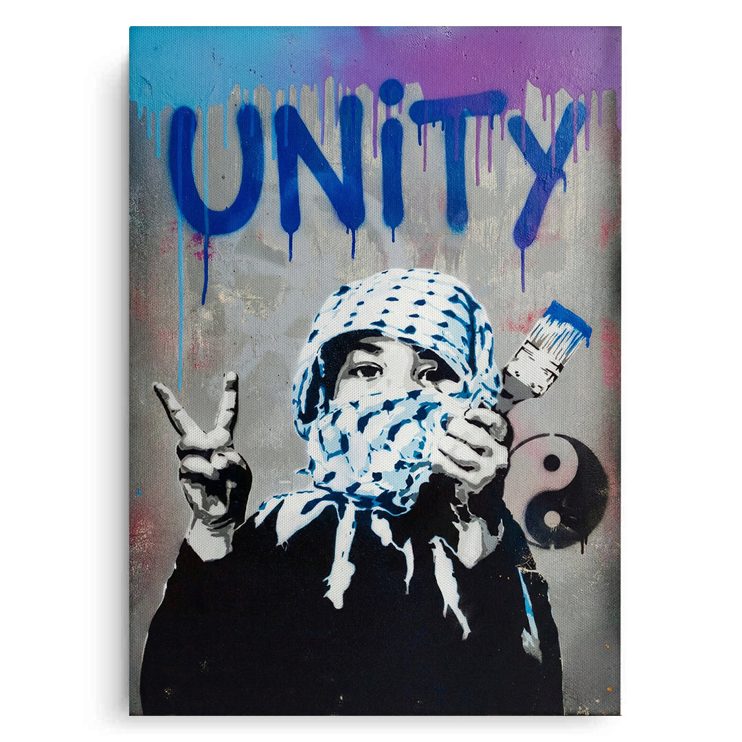 2Unity & Peace Activist Street - Canvas