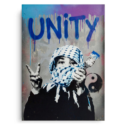 Unity & Peace Activist Street - Canvas