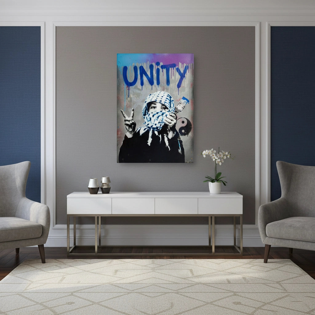 Unity & Peace Activist Street - Canvas