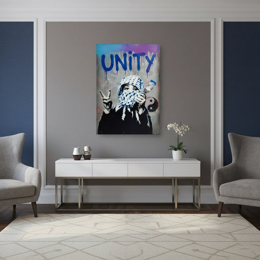 Unity & Peace Activist Street - Canvas