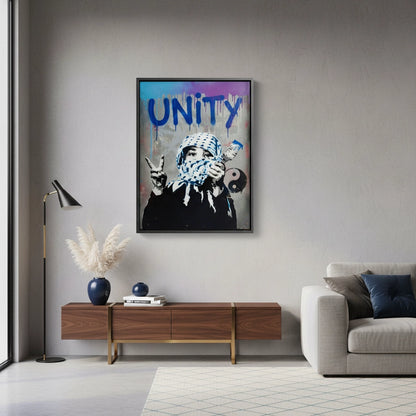 Unity & Peace Activist Street - Canvas