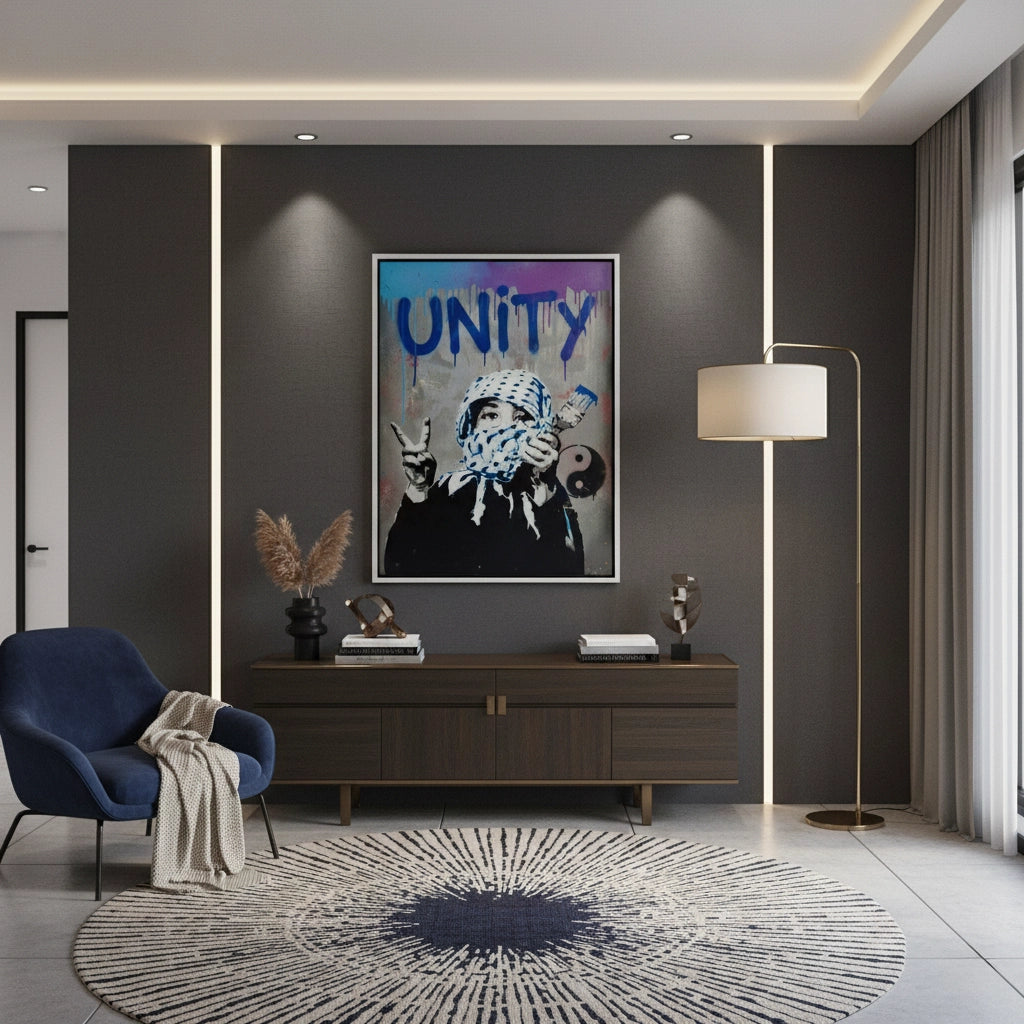 Unity & Peace Activist Street - Canvas