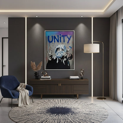 Unity & Peace Activist Street - Canvas