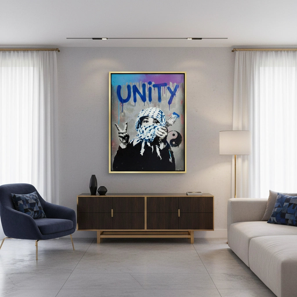 Unity & Peace Activist Street - Canvas