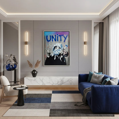 Unity & Peace Activist Street - Canvas