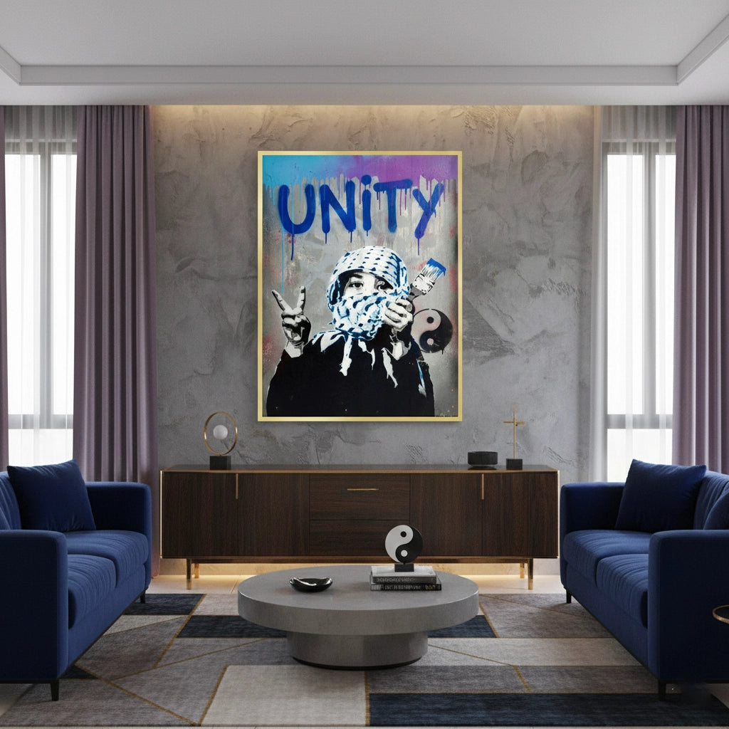 2Unity & Peace Activist Street - Fine Art
