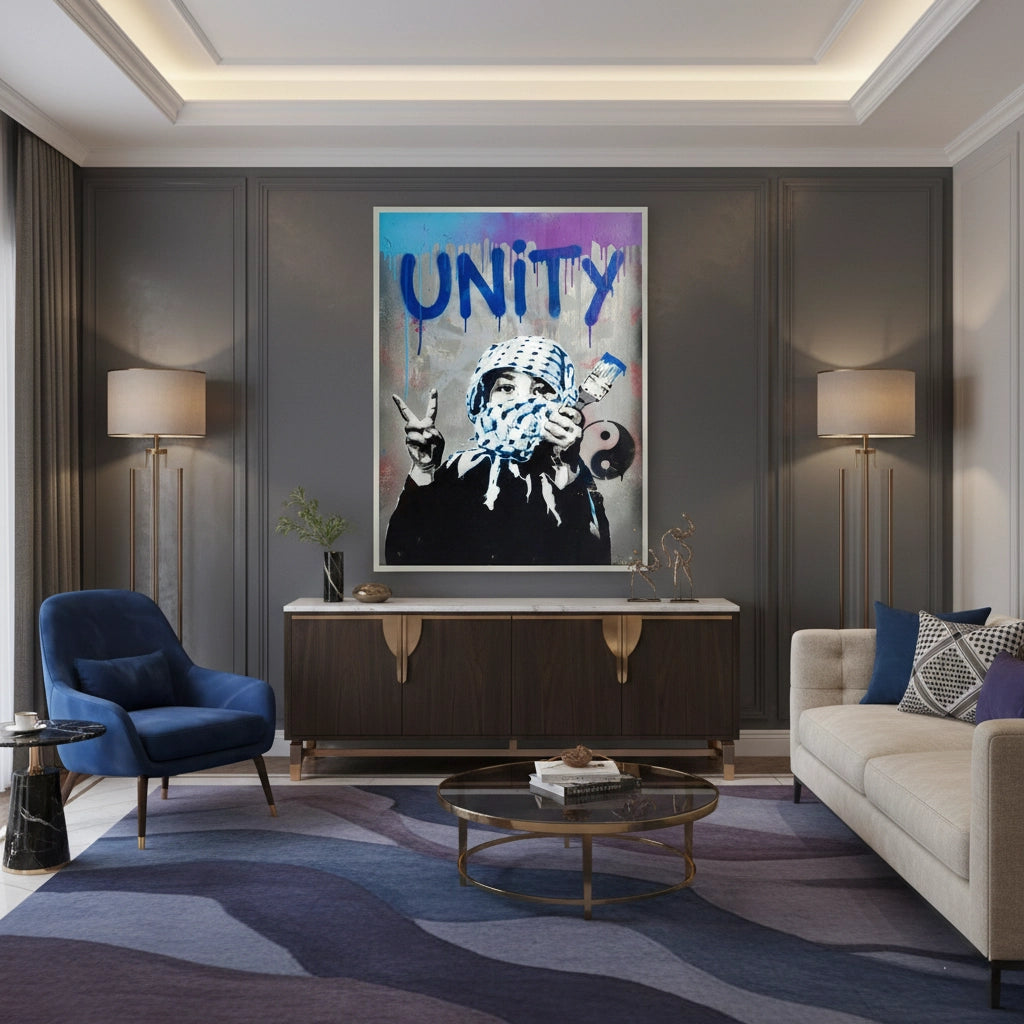 Unity & Peace Activist Street - Fine Art