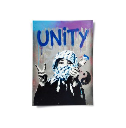 Unity & Peace Activist Street - Poster