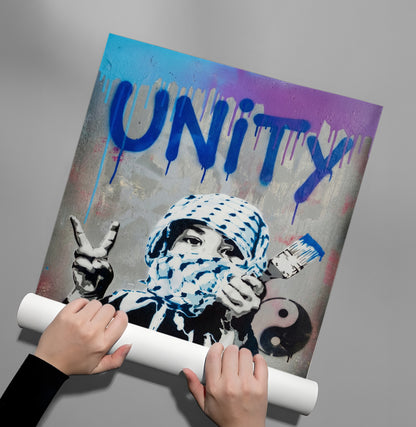 Unity & Peace Activist Street - Poster