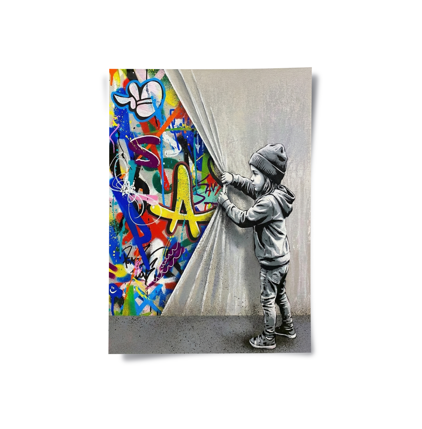 2Urban Child Graffiti Reveal - Poster