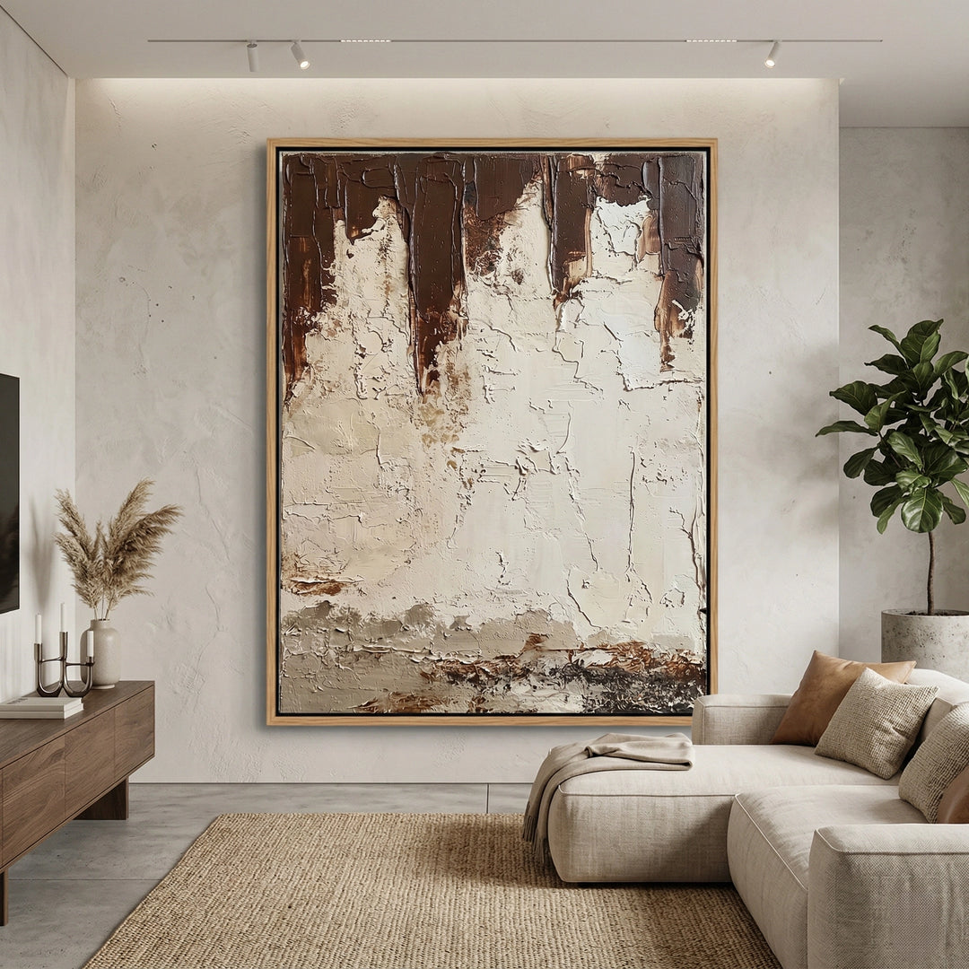 Tactile surface of Urban Decay Abstract decorative coating, blending raw industrial aesthetics with luxury craftsmanship.