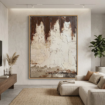 Tactile surface of Urban Decay Abstract decorative coating, blending raw industrial aesthetics with luxury craftsmanship.