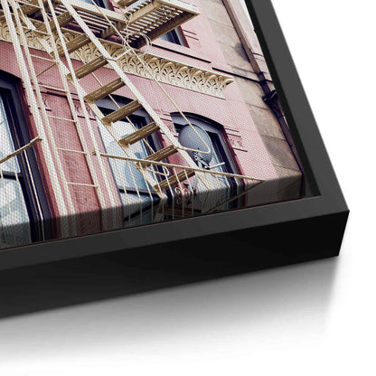 Urban Fire Escape - Canvas
