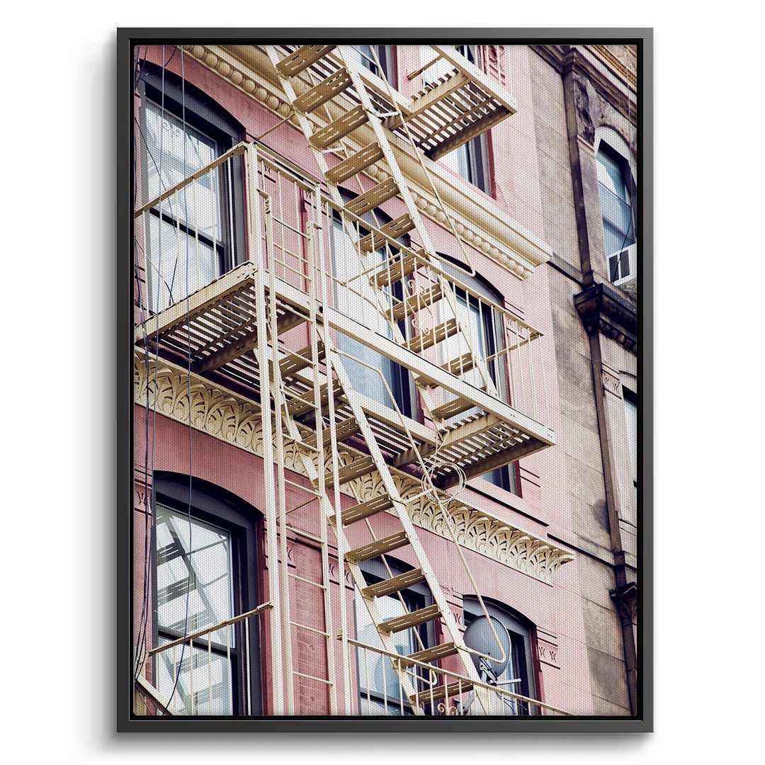 2Urban Fire Escape - Canvas