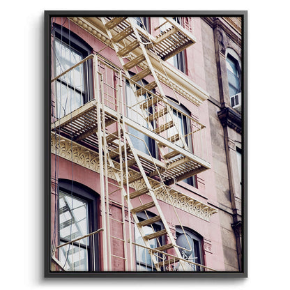 Urban Fire Escape - Canvas
