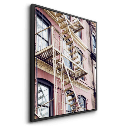 Urban Fire Escape - Canvas
