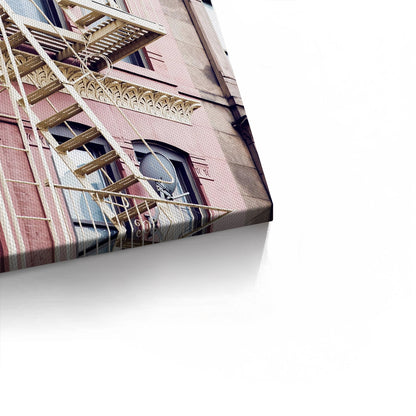 Urban Fire Escape - Canvas