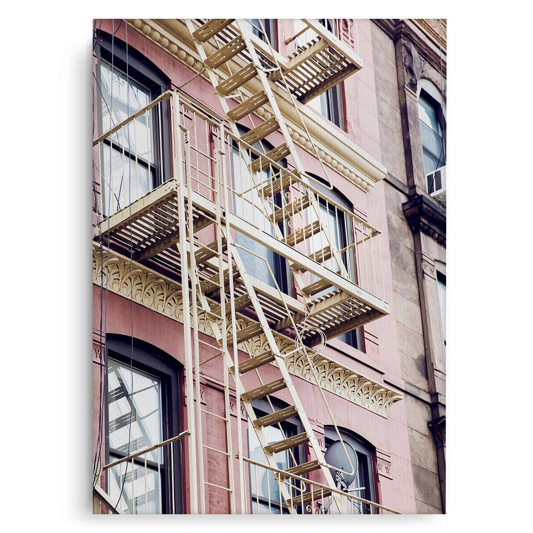 2Urban Fire Escape - Canvas
