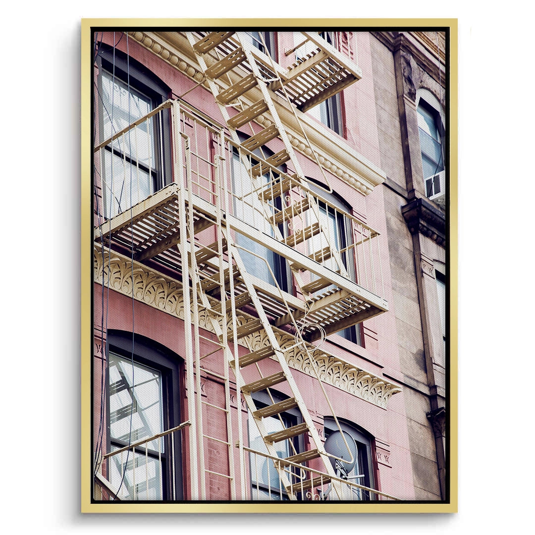 2Urban Fire Escape - Canvas