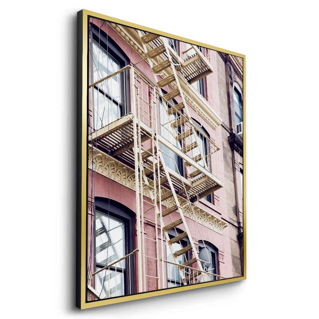 2Urban Fire Escape - Canvas