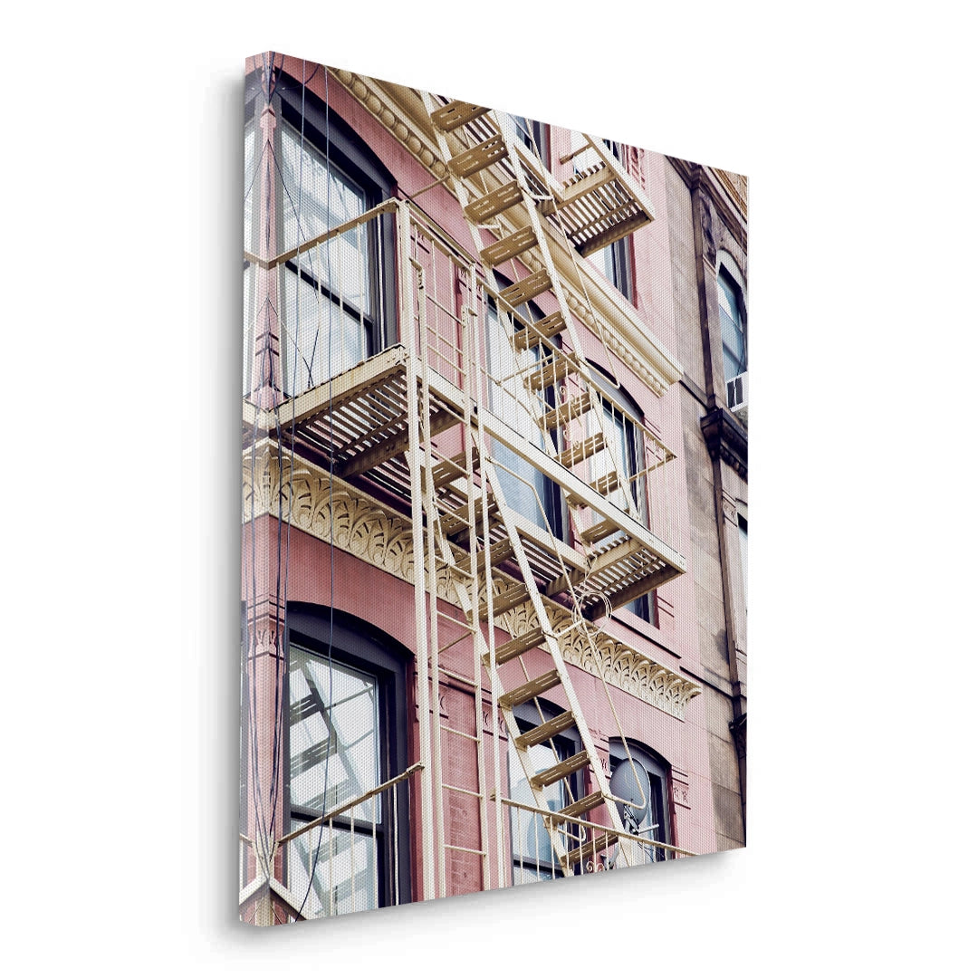 2Urban Fire Escape - Canvas
