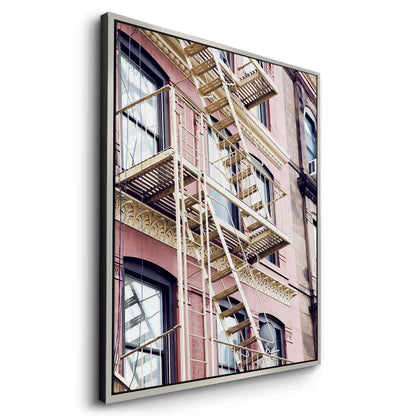 Urban Fire Escape - Canvas