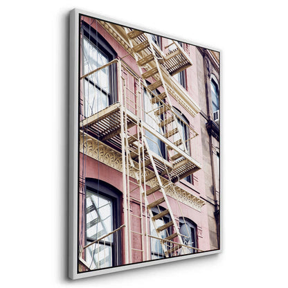 Urban Fire Escape - Canvas