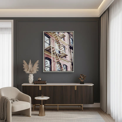 Urban Fire Escape - Canvas