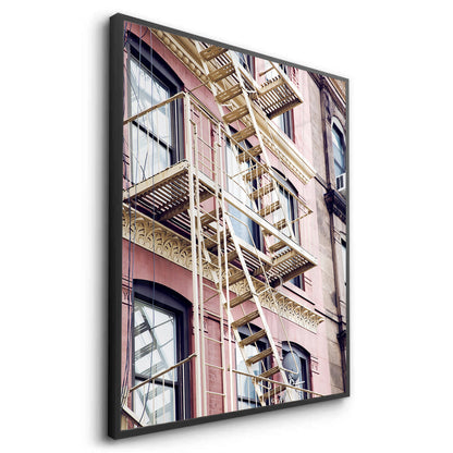 Urban Fire Escape - Fine Art