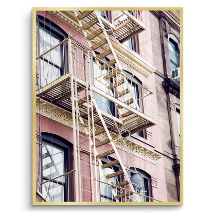 Urban Fire Escape - Fine Art