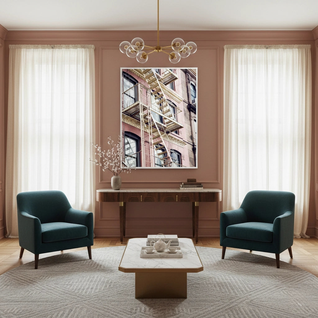 Urban Fire Escape - Fine Art