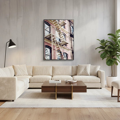Urban Fire Escape - Fine Art