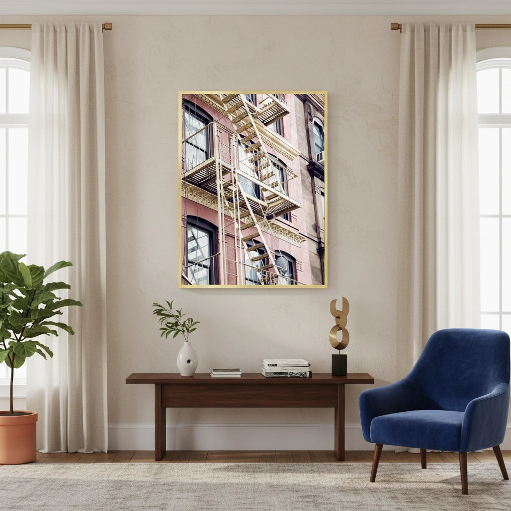 2Urban Fire Escape - Fine Art
